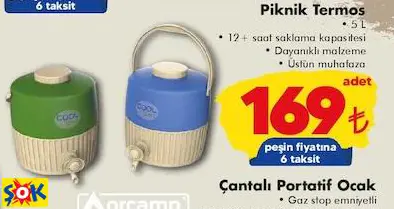 PİKNİK TERMOS PİKNİK TERMOS